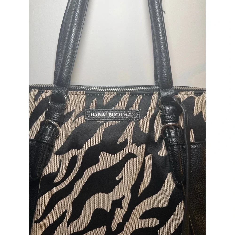 Dana Buchman Women's Zebra Print Handbag Purse